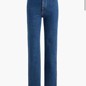 KHAITE DANIELLE Blue Straight Leg Women's Jeans